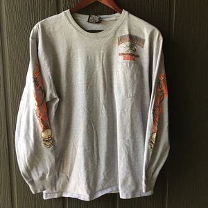 Long Sleeve Flame top